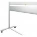 Nobo 1901035 Enamel Mobile Whiteboard 1500 x 1200mm 29544J
