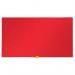 Nobo 1905310 32 Inch Widescreen Red Felt Noticeboard 29822J
