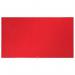 Nobo 1905312 55 Inch Widescreen Red Felt Noticeboard 29823J