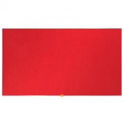 Cheap Stationery Supply of Nobo 1905311 40 Inch Widescreen Red Felt Noticeboard 29830J Office Statationery