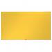 Nobo 1905320 55 Inch Widescreen Yellow Felt Noticeboard 29834J