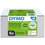 Dymo 11354 6 Rolls LW Multipurpose Address Labels 32 x 57mm 30356J