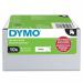 Dymo 45803 D1 19mm x 7m Black on White Tape 10 Pack 30400J