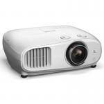 The Epson EH-TW7000 4K PRO-UHD Projector is a sleek and modern multimedia device. It features a high-quality lens and a compact frame designed to deliver stunning 4K resolution. The projector displays vibrant colors and sharp details, making it perfect for watching movies or giving presentations. The intuitive controls and versatile connectivity options make it easy to use for any type of media. Its sleek design and advanced technology make it a top choice for home theaters and professional settings alike.