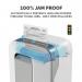 Fellowes Powershred LX201 Micro-Cut Shredder White 30708J