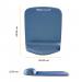 Fellowes 9287302 PlushTouch Mousepad Wrist Support Blue 30739J