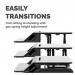 Fellowes 8215001 Lotus LT Sit-Stand Workstation 30833J