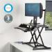 Fellowes 8091001 Corsivo Sit-Stand Workstation 30861J