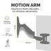 Fellowes 8043501 Single Arm Wall Mount 30909J