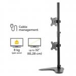 Fellowes 8044001 Seasa Freestanding Dual Stacking Monitor Arm 30910J