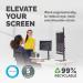 Fellowes 8044001 Seasa Freestanding Dual Stacking Monitor Arm 30910J