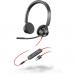 Poly Blackwire 3325 USB-A UC Binaural Headset 30953J