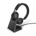 Jabra Evolve2 65 USB-A MS Stereo Headset with Charging Stand 30971J