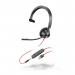 Poly Blackwire 3315 USB-A MS Monaural Headset 30989J