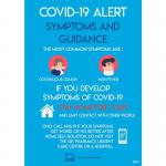 Avery A3 COVID-19 Pre-Printed Symptoms and Guidance Poster 31106J