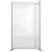 Nobo 1915498 Premium Plus Desk Divider Extender 600x1000mm Acrylic 31132J