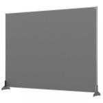 Nobo 1915500 Grey Impression Pro Desk Divider 1400x1000mm 31136J