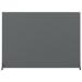 Nobo 1915500 Grey Impression Pro Desk Divider 1400x1000mm 31136J