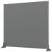 Nobo 1915501 Grey Impression Pro Desk Divider 1200x1000mm 31137J