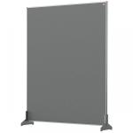 Nobo 1915502 Grey Impression Pro Desk Divider 800x1000mm 31138J