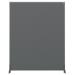 Nobo 1915502 Grey Impression Pro Desk Divider 800x1000mm 31138J