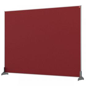 Nobo 1915510 Red Impression Pro Desk Divider 1400x1000mm 31146J