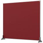 Nobo 1915511 Red Impression Pro Desk Divider 1200x1000mm 31147J