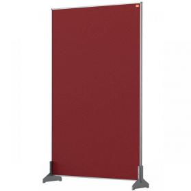 Nobo 1915513 Red Impression Pro Desk Divider 600x1000mm 31149J