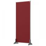 Nobo 1915514 Red Impression Pro Desk Divider 400x1000mm 31150J