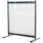 Nobo 1915547 Premium Plus Clear PVC Protective Desk Divider Screen 700x860mm 31186J