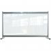 Nobo 1915548 Premium Plus Clear PVC Protective Desk Divider Screen 1470x860mm 31187J