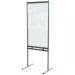 Nobo 1915558 Premium Plus Clear PVC Free Standing Protective Divider Screen 780x2060mm 31190J