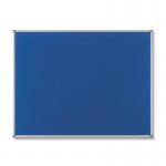 Nobo 1900982 Classic Blue Felt Noticeboard 1800 x 1200mm 31218J