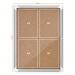 Nobo 1902561 Premium Plus Internal Glazed Case Cork 4 x A4 31276J