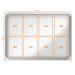 Nobo 1902569 Premium Plus Magnetic Lockable Notice Board 8xA4 31285J