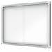 Nobo 1902569 Premium Plus Magnetic Lockable Notice Board 8xA4 31285J