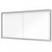Nobo 1902572 Premium Plus Magnetic Lockable Notice Board 27xA4 31288J
