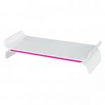 Leitz Ergo WOW Adjustable Monitor Stand Pink 31359J