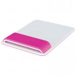 Leitz Ergo WOW Mouse Pad with Adjustable Wrist Rest Pink 31365J