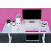 Leitz Ergo WOW Adjustable Keyboard Wrist Rest Pink 31369J