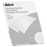 Ibico Basics A4 Gloss Laminating Pouches Light - Pack of 100 31374J