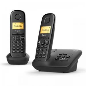 Photos - Cordless Phone Gigaset A270A Dect Duo Handset telephone Answer Machine 31456J 