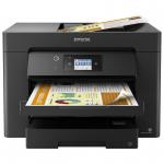 The Epson WorkForce WF-7830DTWF multifunction inkjet printer captures crisp, detailed images and text in vibrant A3 color. With its sleek design and intuitive controls, its a practical choice for any office setting.