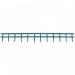 GBC 9741040 Blue A4 Velobind Strips Pack of 100 31529J