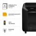 Fellowes Powershred LX200 Mini-Cut Shredder Black 31539J