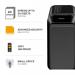 Fellowes Powershred LX220 Mini-Cut Shredder Black 31549J