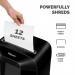Fellowes Powershred LX85 Cross Cut Shredder Black 31551J