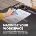 Fellowes 8055701 Hana Writing Slope Black 31576J