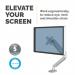 Fellowes 8056401 Platinum Series Single Monitor Arm - Silver 31592J