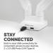 Fellowes 8056301 Platinum Series Dual Monitor Arm - White 31593J